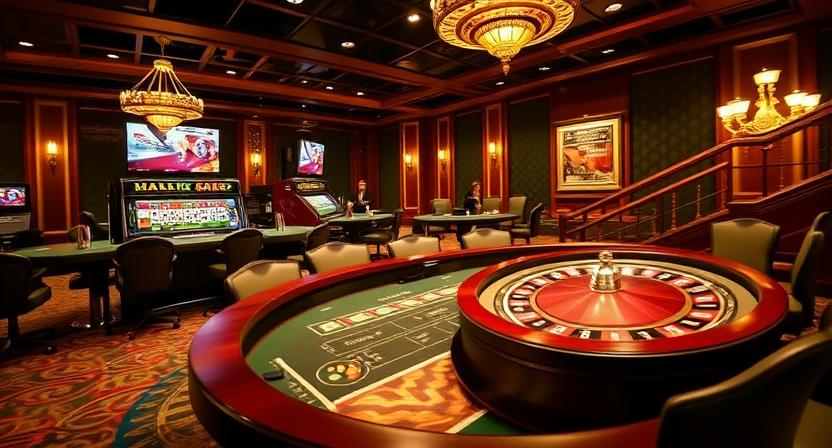 Player account and game selection on OKOKSATS